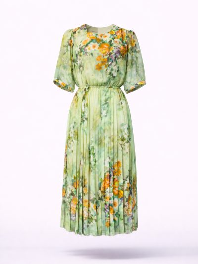 Đầm Maxi Vintage Hai Lớp Limited